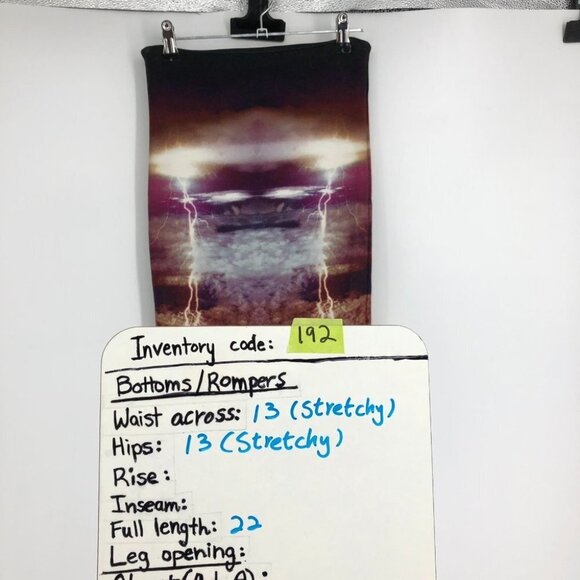 McQ by Alexander McQueen Lightning Knee  length Tube Skirt Size XS - Picture 14 of 15